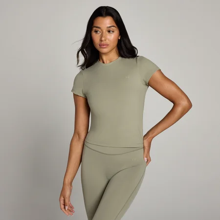 MP Women's Tempo Body Fit Short Sleeve T-Shirt - Brindle