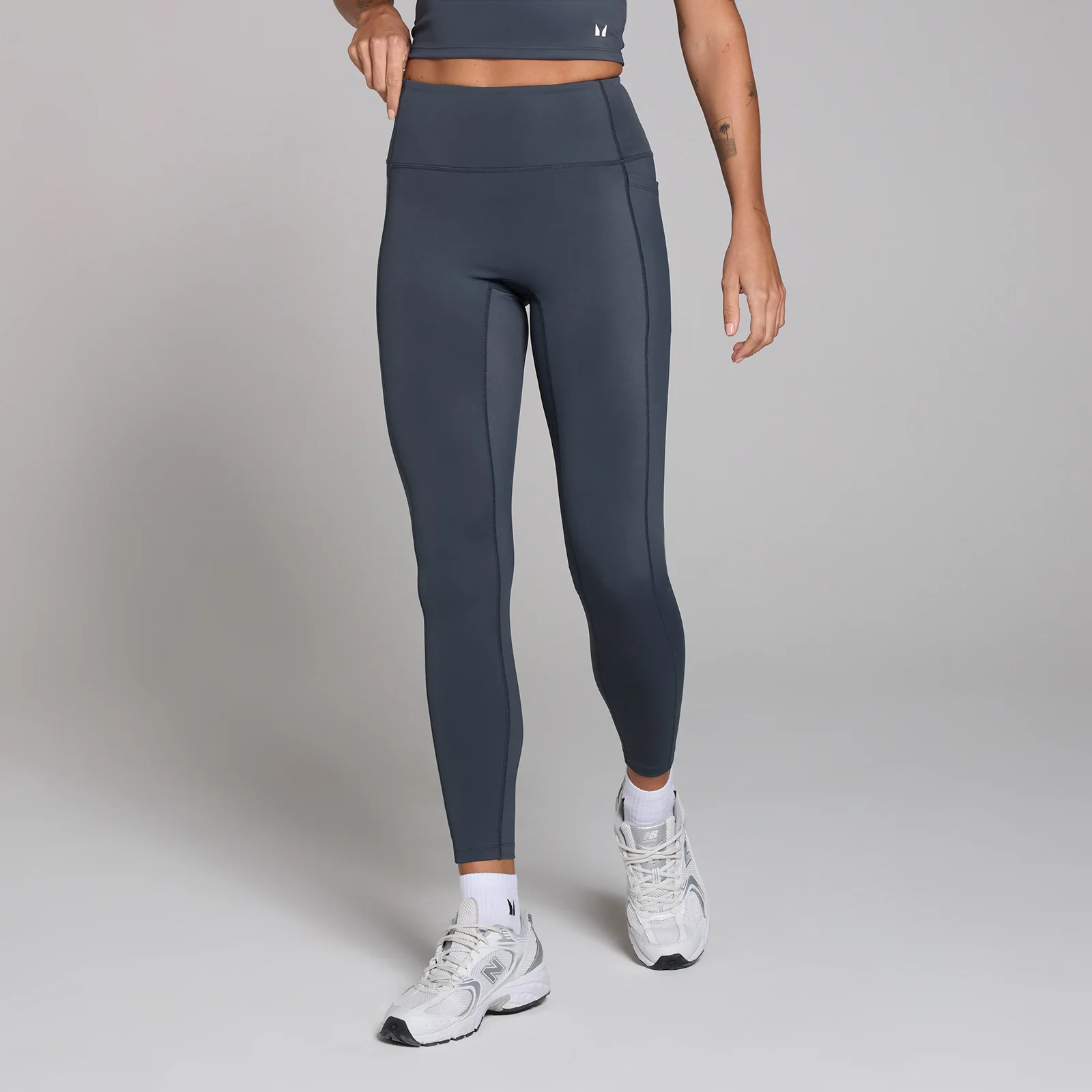 MP Women's Active Pocket Leggings - Midnight Blue - L Image 1