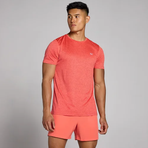 MP Men's Tempo Marl T-Shirt - Coral Red