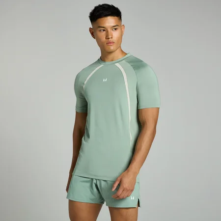 MP Men's Tempo Panel T-Shirt  - Pale Green