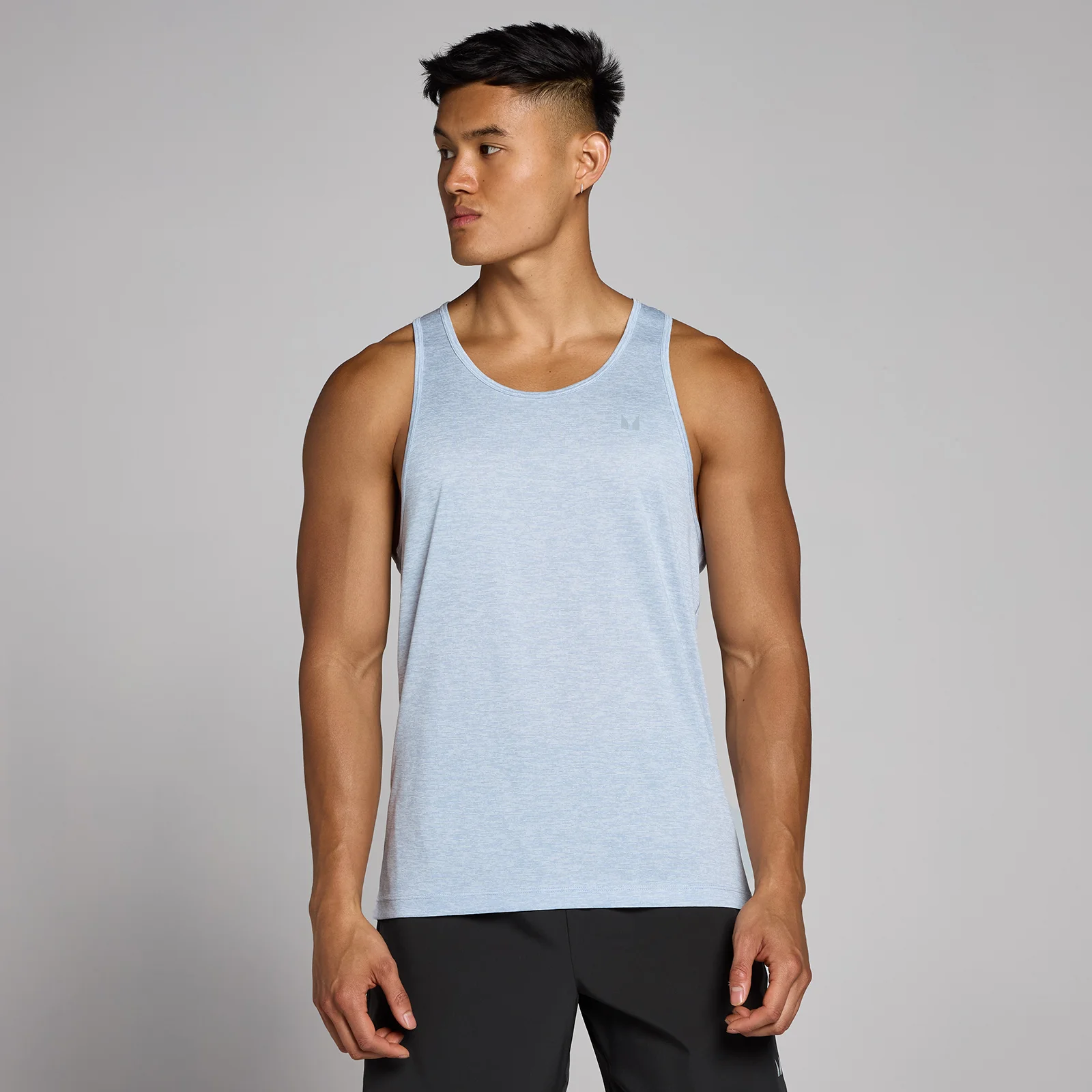 MP Men's Tempo Marl Vest - Ice Grey - XS Image 1