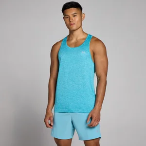 MP Men's Tempo Marl Vest - Cyan - Size XS