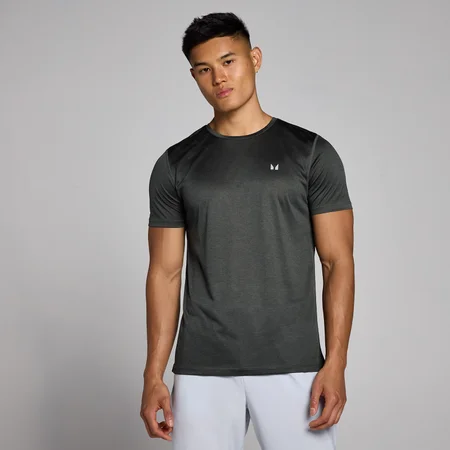 MP Men's Tempo Marl T-Shirt - Washed Black