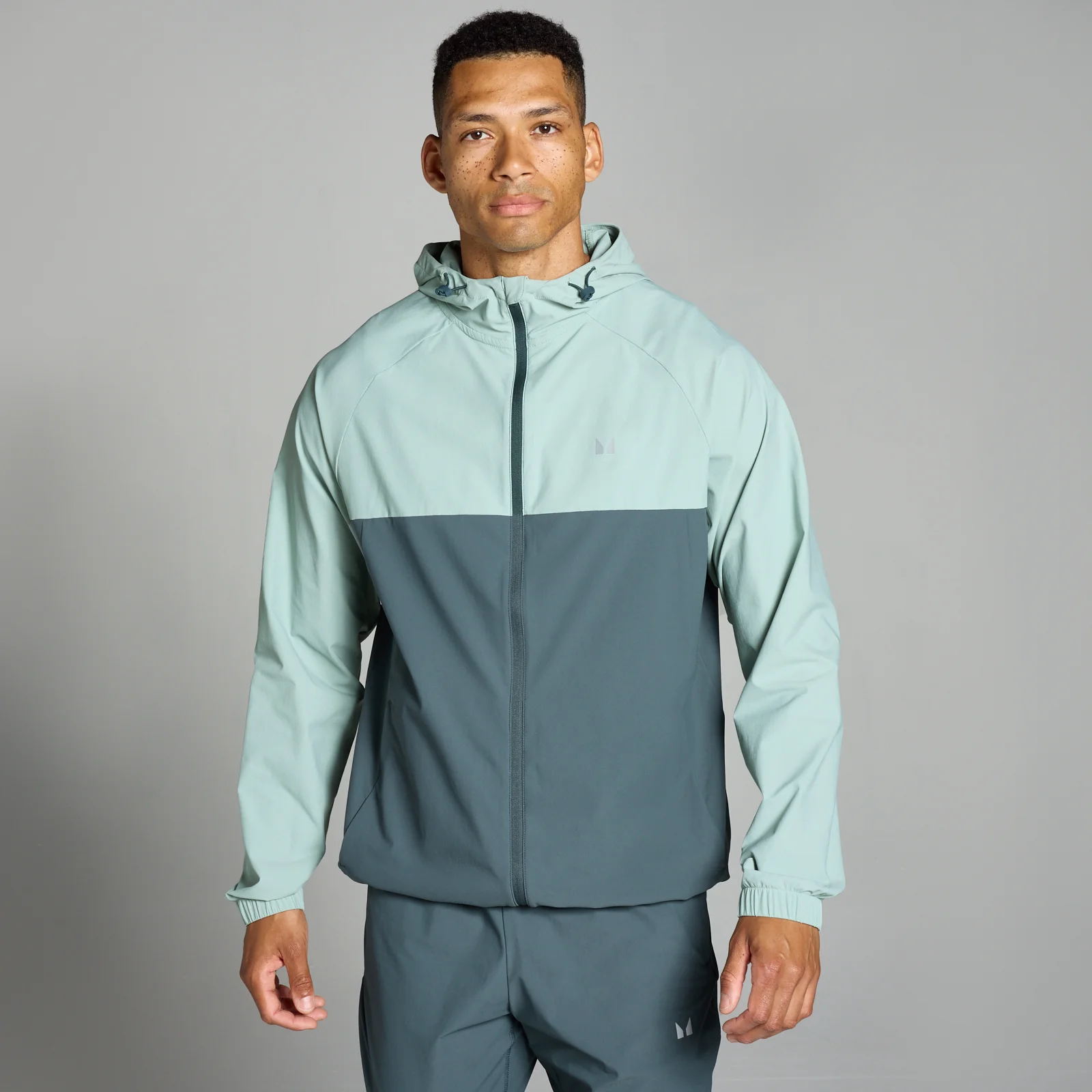 MP Men's Velocity Two Toned Jacket - Dark Slate - S Image 1