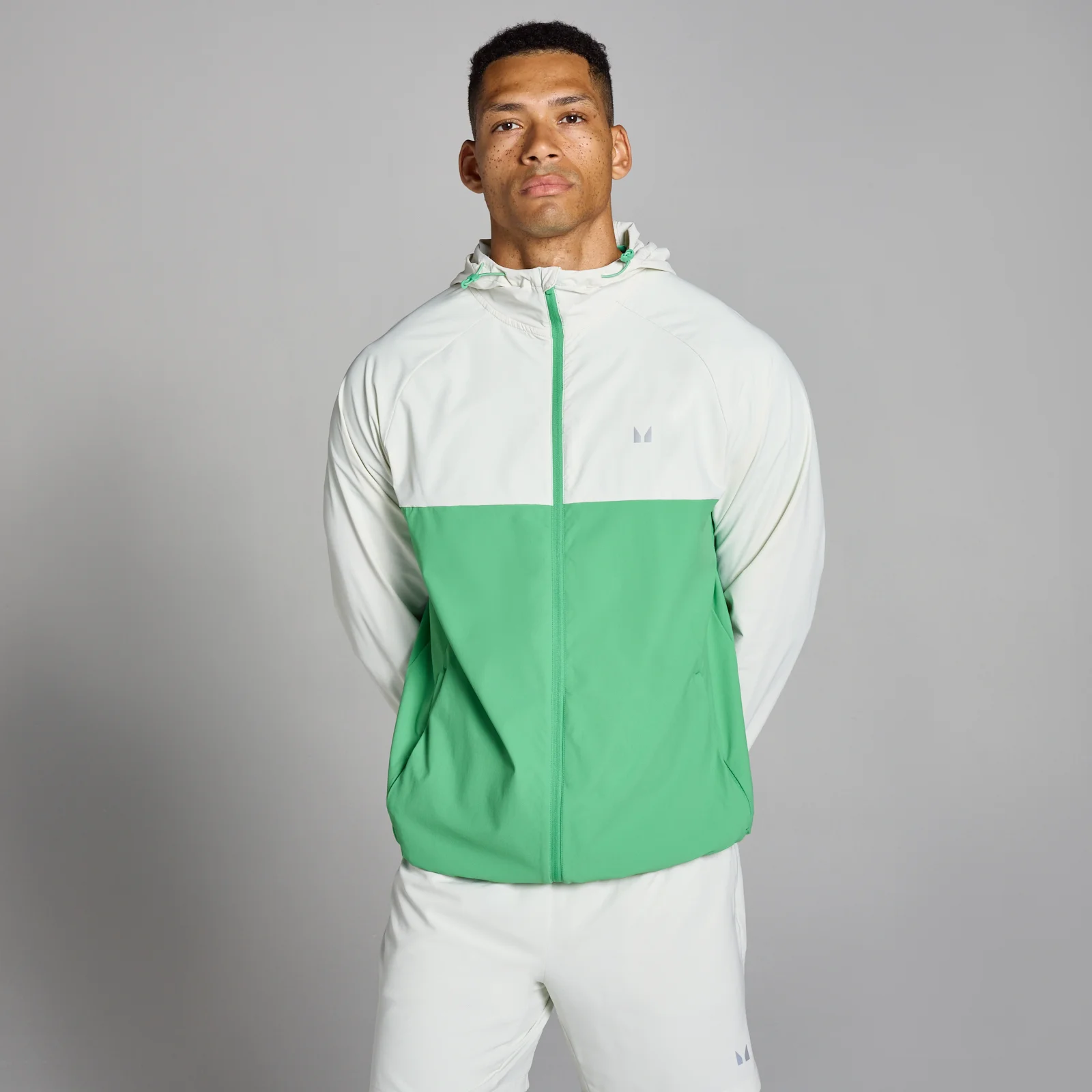 MP Men's Velocity Two Toned Jacket - Fresh Green - XS Image 1