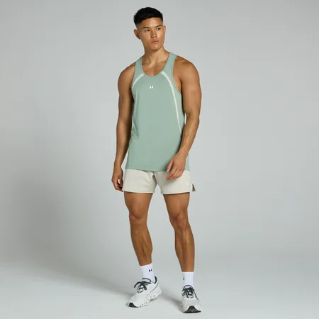 MP Men's Tempo Panel Vest - Pale Green