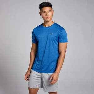 MP Men's Tempo Marl T-Shirt - True Blue - Size S