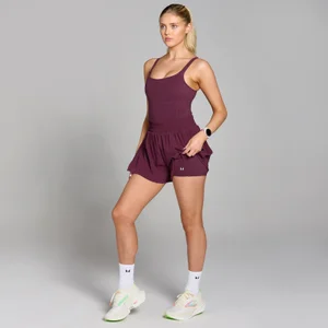 MP Women's Velocity Pleated Short All In One - Port - Size XS