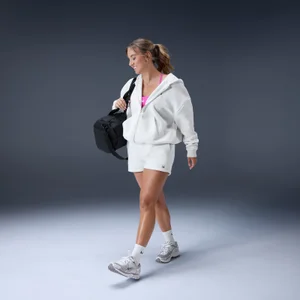 MP Women's Basics Zip Through Hoodie - Cloud - Size S