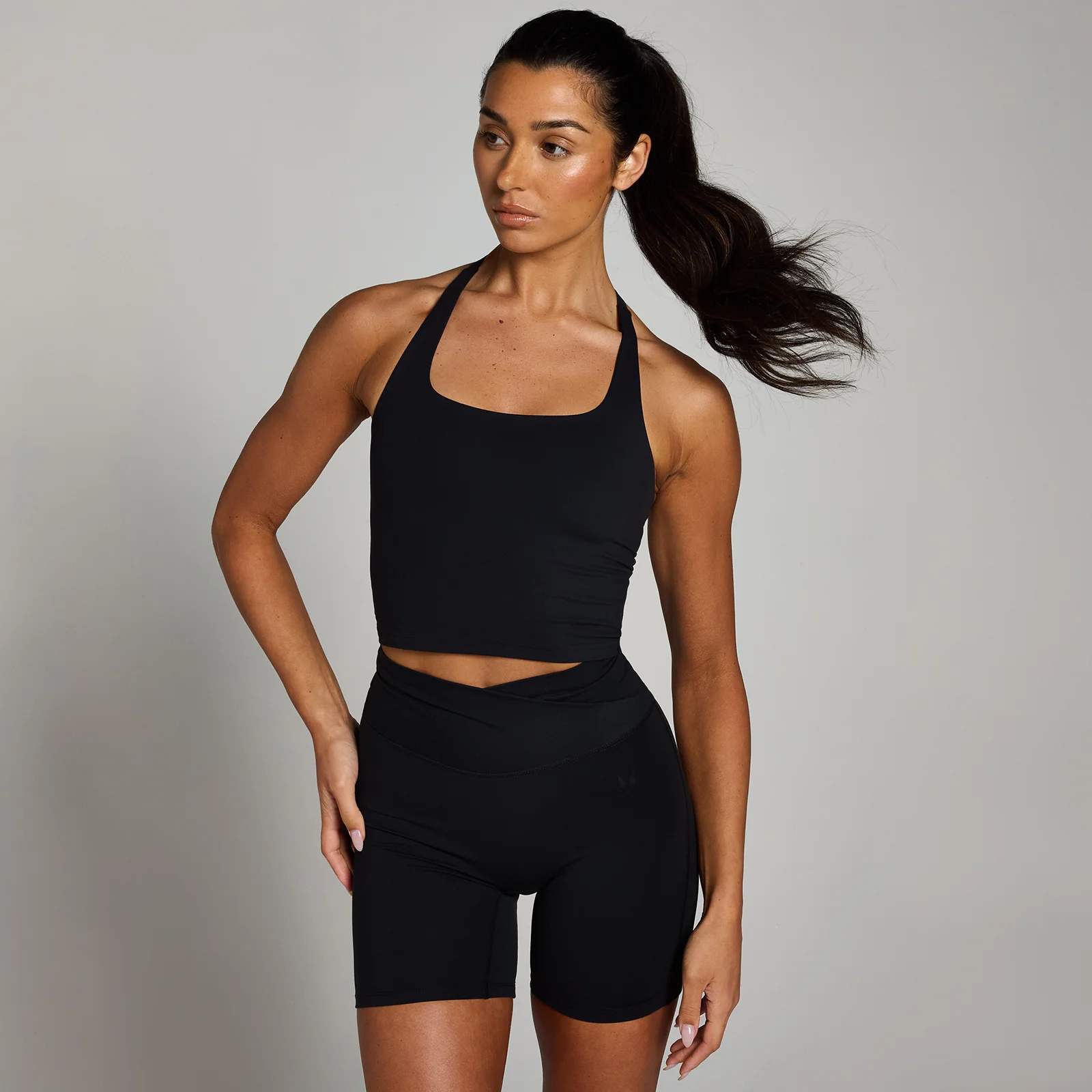 MP Women's Tempo Strappy Racerback Vest - Black - L Image 1