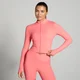 MP Women's Tempo Cropped Jacket - Coral Pink