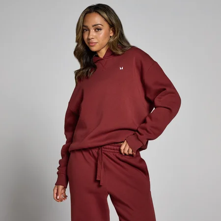 MP Women's Basics Oversized Hoodie - Cherry