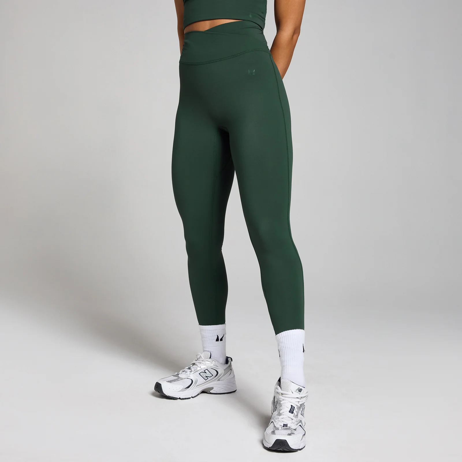 MP Women's Tempo Leggings - Dark Emerald - XL Image 1