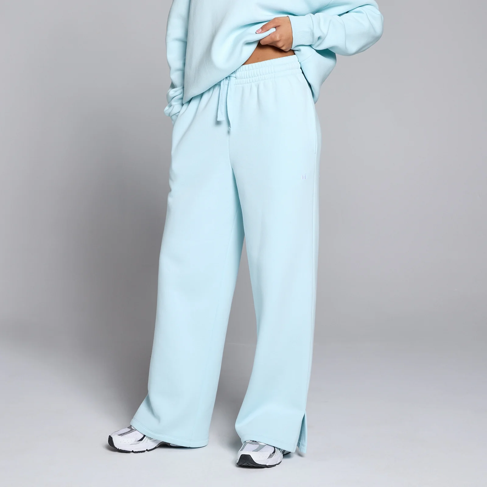 MP Women's Basics Straight Leg Joggers - Baby Blue - XL Image 1