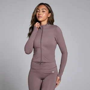 MP Women's Tempo Cropped Jacket - Mocha - Size XL