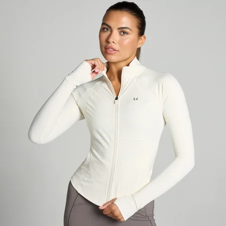 MP Women's Tempo Ultra Curved Seam Jacket - Vanilla