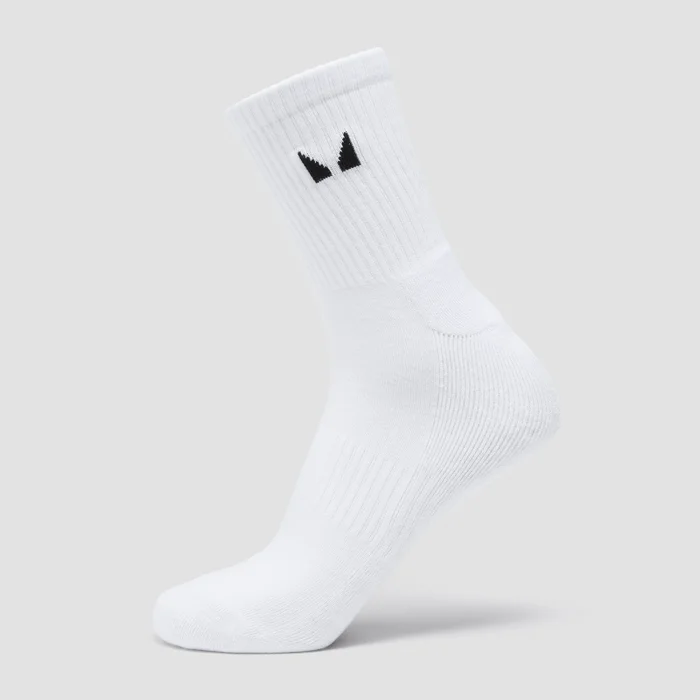 MP Unisex Crew Socks (1 Pack) - White