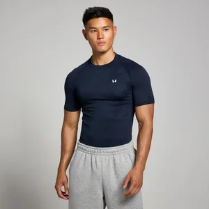 MP Men's Tempo Pillar Graphic Seamless T-Shirt - Navy - Size M