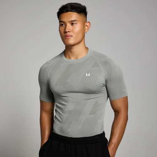 MP Men's Tempo Pillar Graphic Seamless T-Shirt - Storm