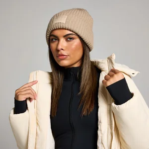 MP Knit Beanie Hat - Cashmere - Colour Cashmere