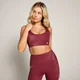MP X Tatiana High Shine Sports Bra - Burgundy
