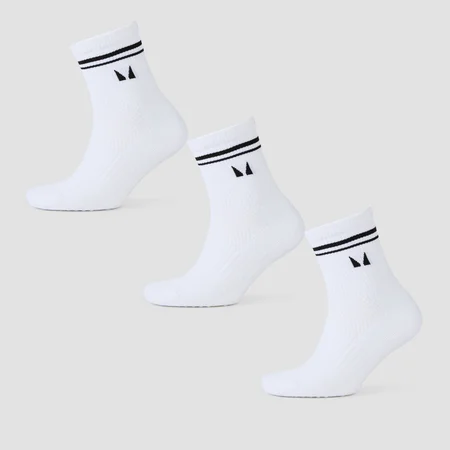 MP Pilates Socks (3 pack) - White