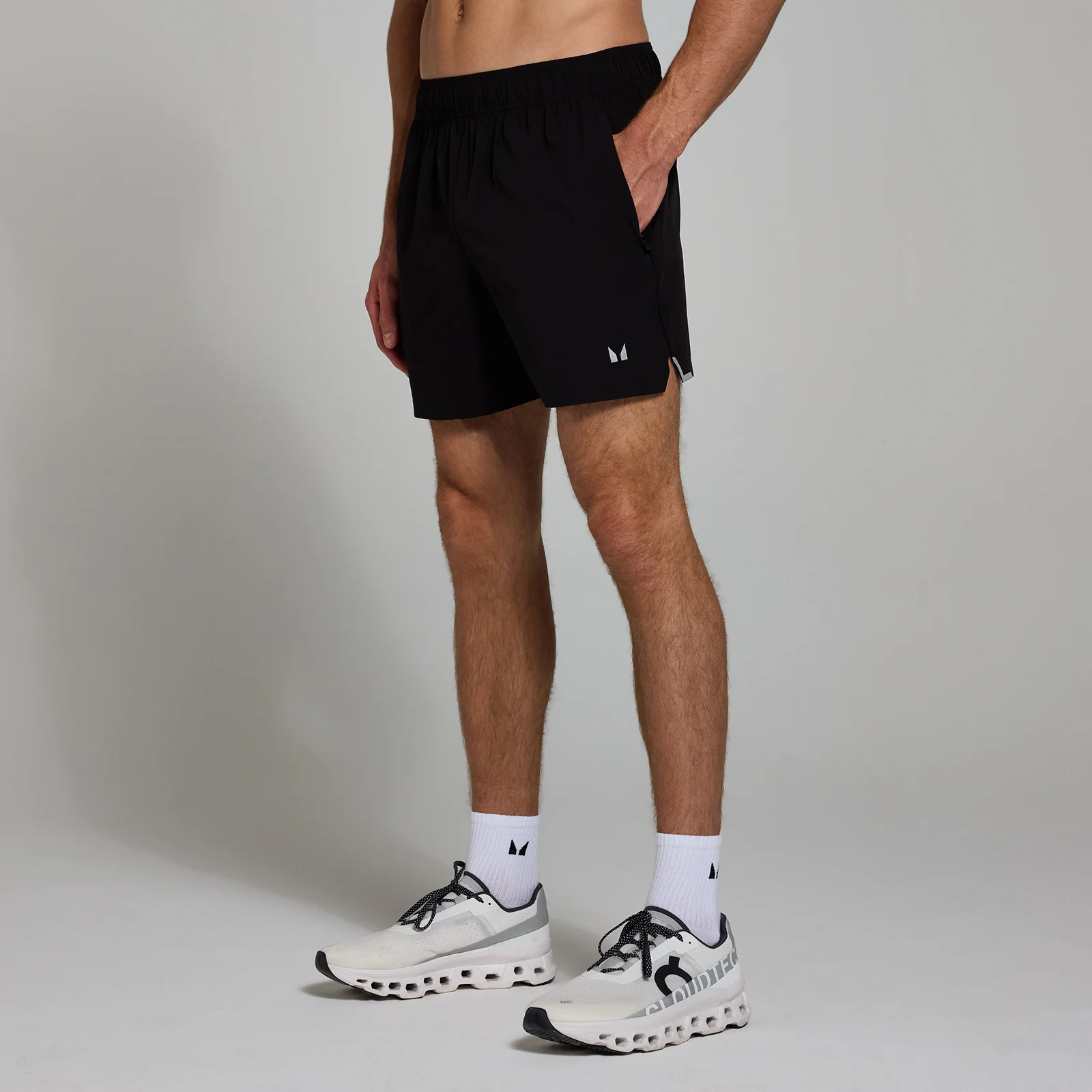 MP Men's Active Woven 5" Shorts - Black - S Image 1