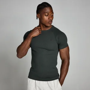 MP Men's Lift Ribbed Muscle Fit T-Shirt - Size L