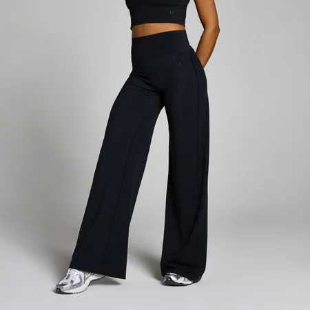 MP Women's Tall Tempo Wide Leg Leggings - Black