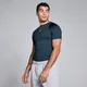 Men's Training Short Sleeve Compression T-Shirt - Dark Sapphire