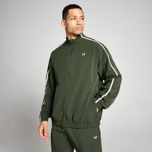MP Men's Tempo Panel Woven Jacket - Forest Green - Size XL