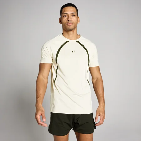 MP Men's Tempo Panel T-Shirt - Bone