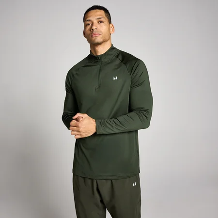 MP Men's Training 1/4 Zip - Forest Green