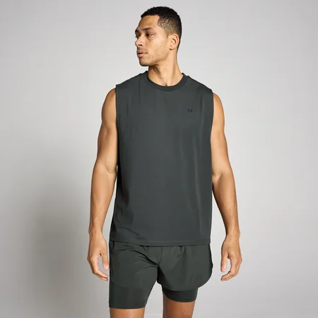 MP Men's Oversized Hybrid Tank - Washed Black