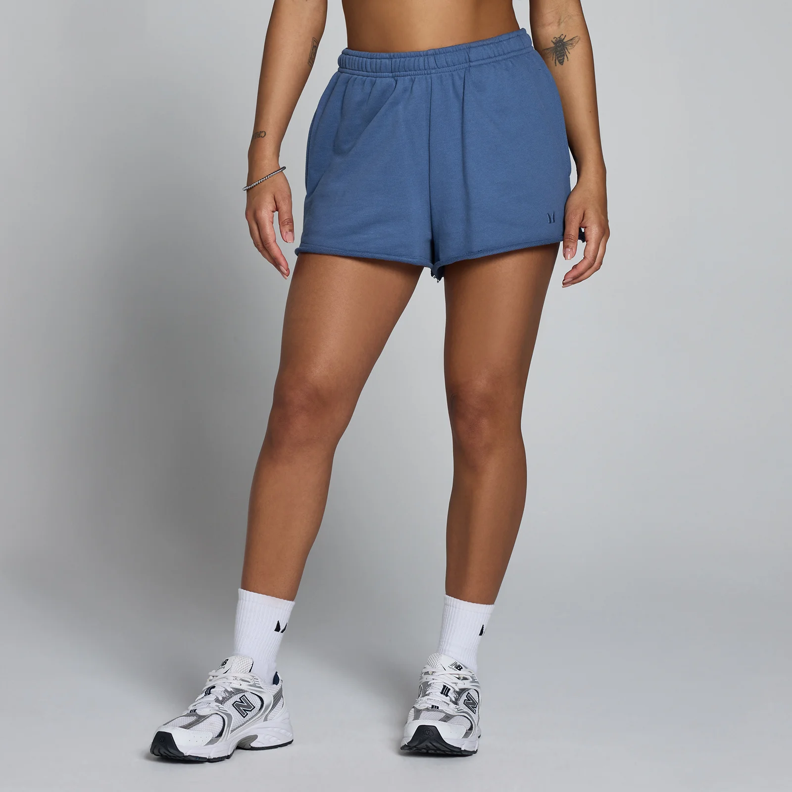 MP Women's Lightweight Loopback Sweatshorts - Slate Blue - XS Image 1