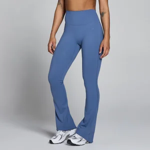MP Women's Tempo Flared Leggings - Slate Blue - Size L