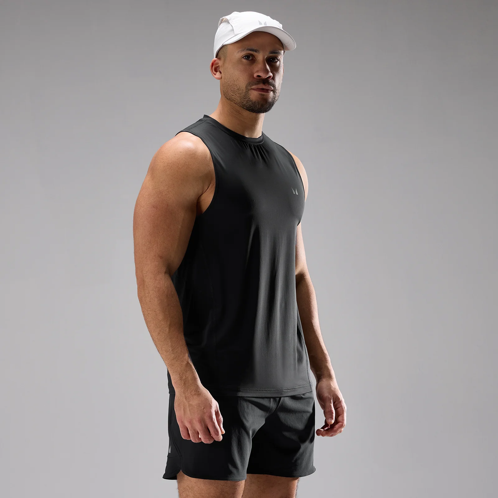 MP Men's Training Ultra Mesh Tank - Black - M Image 1