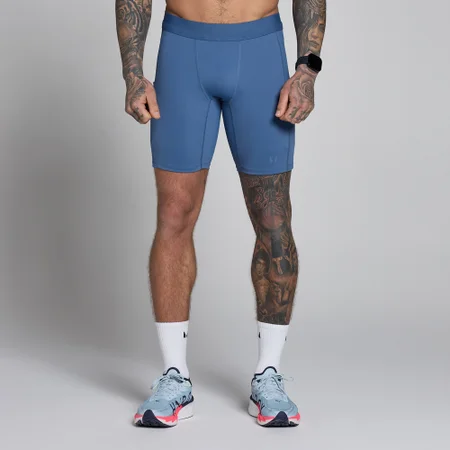 MP Men's Hybrid Pocket Half Tight - Slate Blue