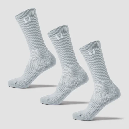 MP Running Socks (3 Pack) - Chrome