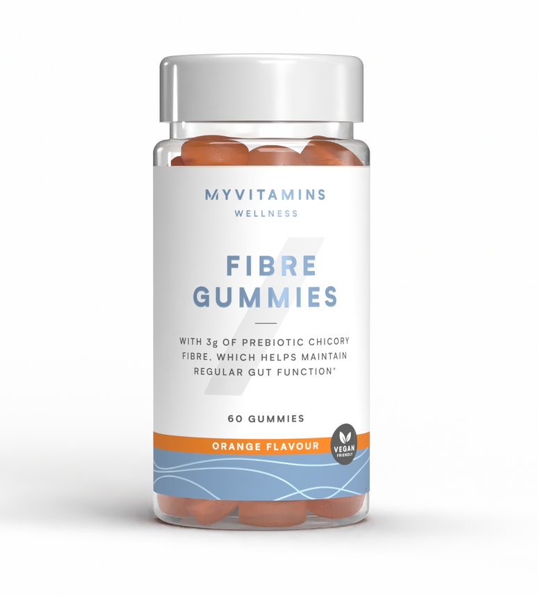 High Fibre Gummies - 60 gummies, 30servings - Orange
