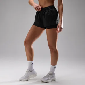 MP Women's Velocity Ultra Gridded Shorts - Black - Size S