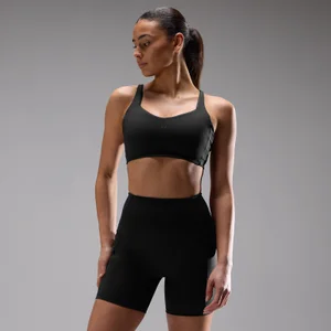 MP Women's Velocity Ultra High Support Sports Bra - Black - Size M
