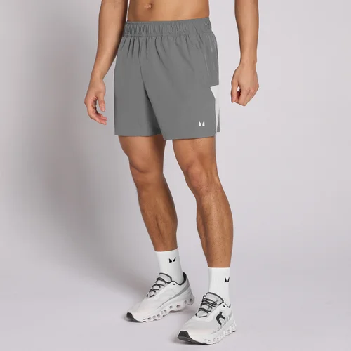MP Men's Active Training 5" Pocket Short - Steel Grey