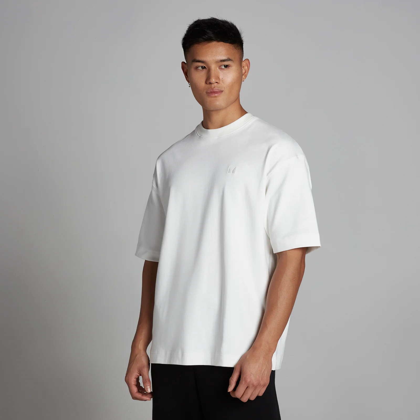 MP Men's Oversized Cotton T-Shirt - White - M Image 1