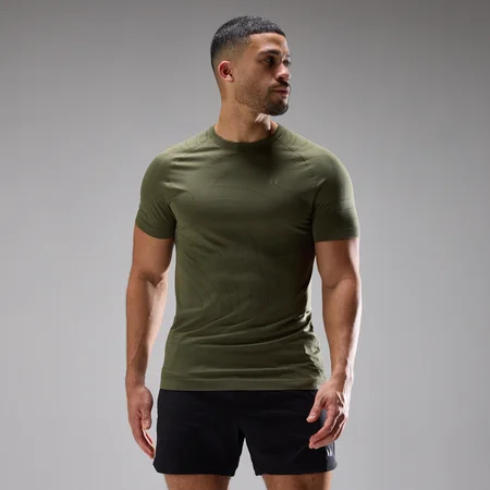 MP Men's Velocity Ultra Seamless T-Shirt - Dusty Olive