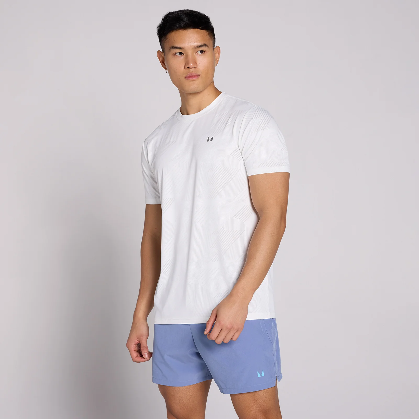 MP Men's Active Training Pillar Graphic T-Shirt - White - XXXL Image 1