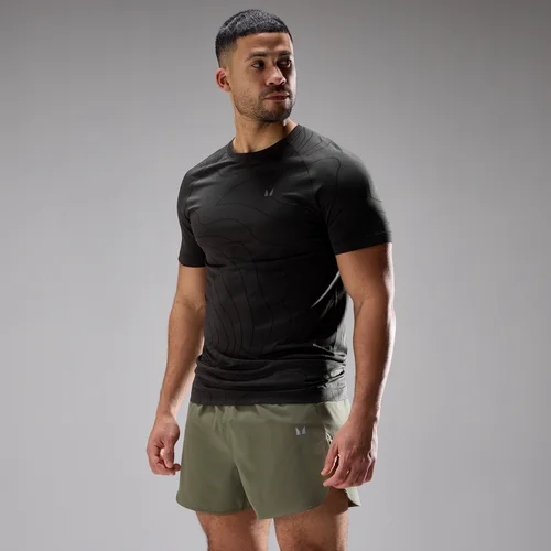 MP Men's Velocity Ultra Seamless T-Shirt - Washed Black
