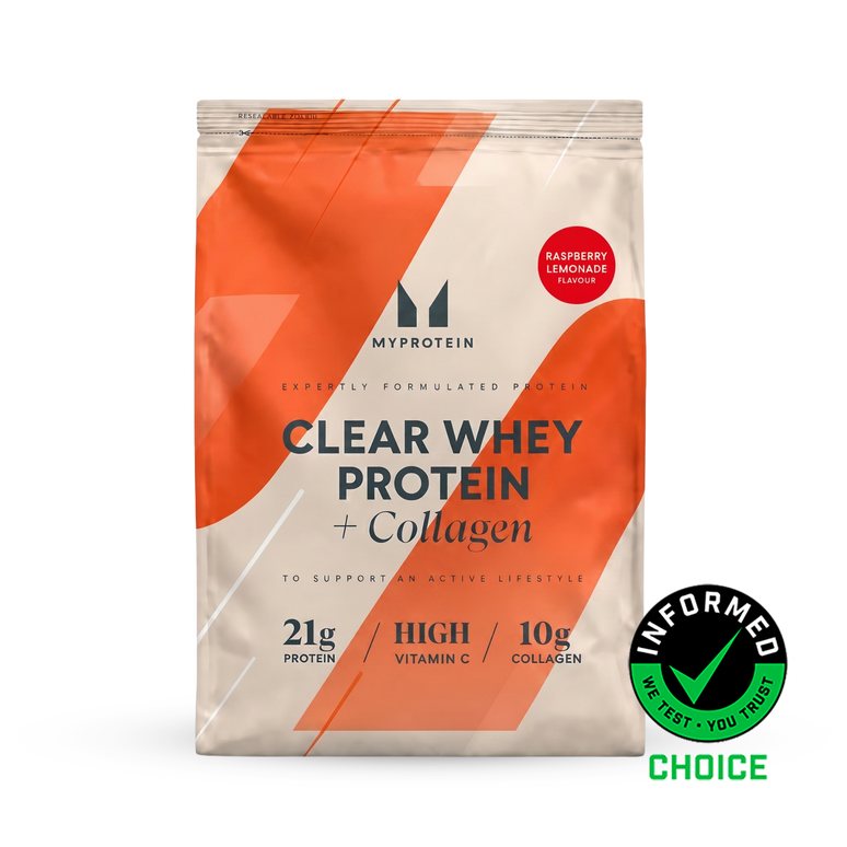 Clear Whey Protein + Collagen - 2kg - 80servings - Raspberry Lemonade