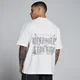 MP Men's Lift Graphic Washed Oversized Cotton T-Shirt - Vintage White