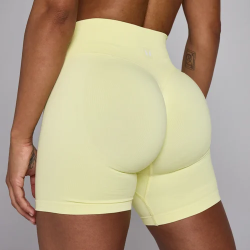 MP Women's Lift Seamless Shorts - Lemon
